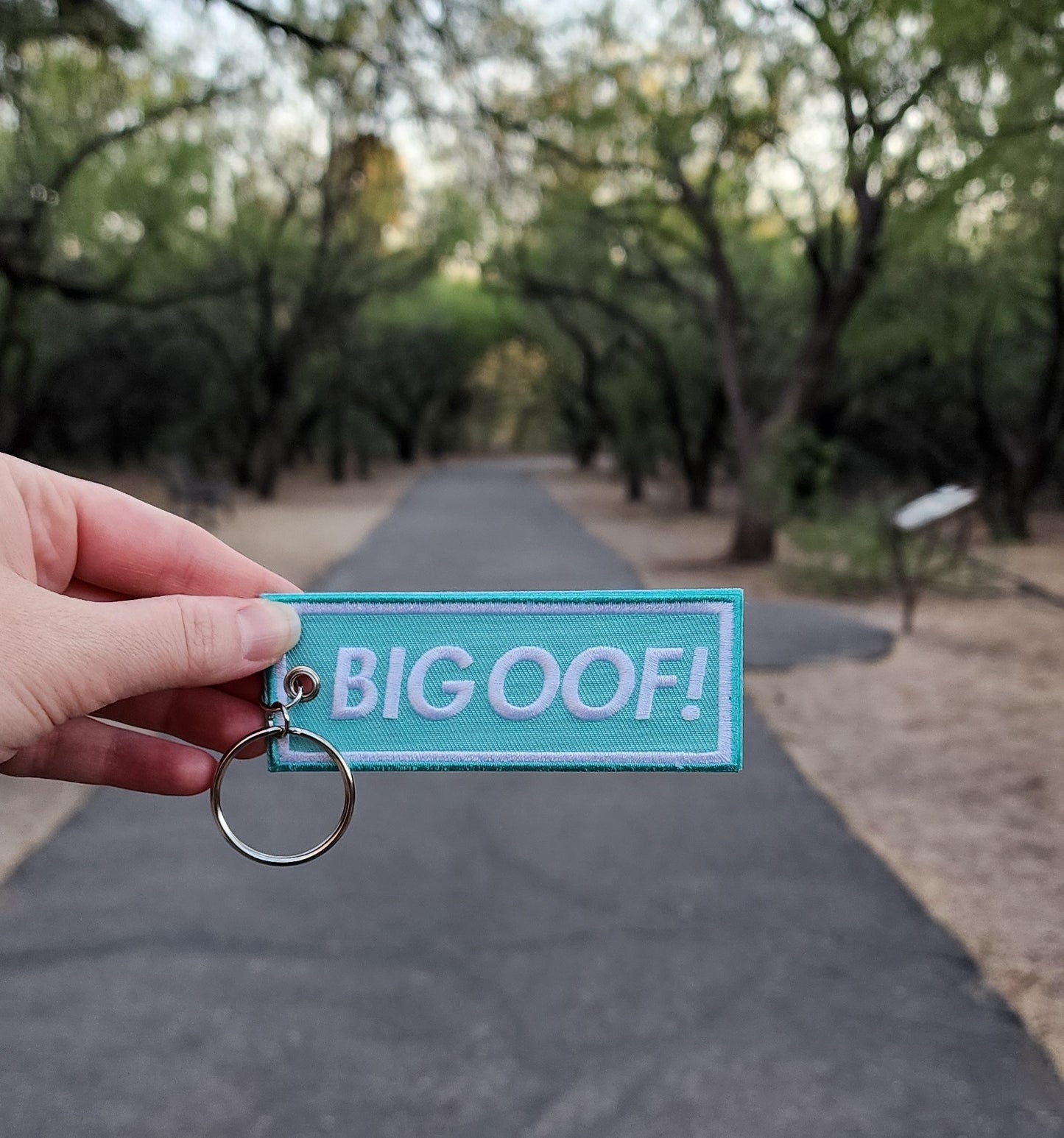 Big Oof Keytag