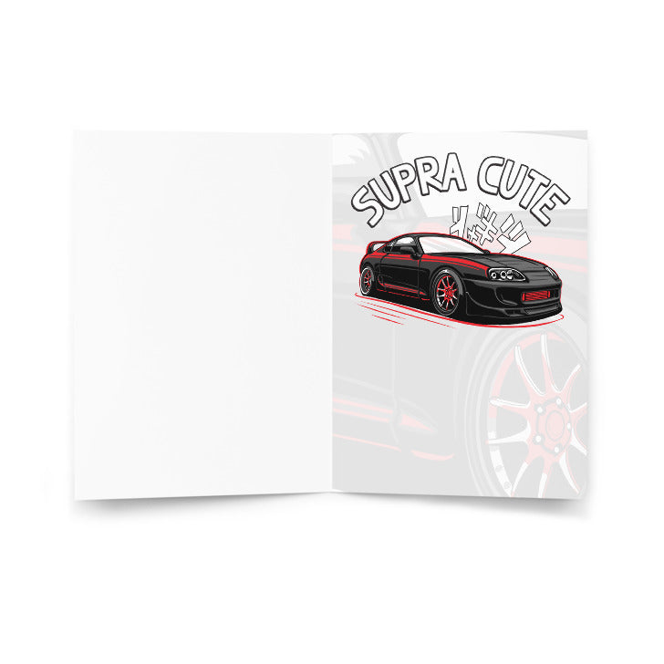 Supra Cute Greeting Card - 5x7